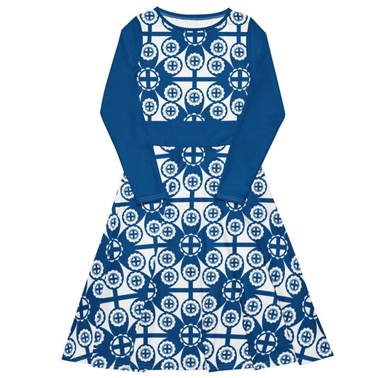 FINTASTIC - Midi Dress With Pockets | SHALMIAK