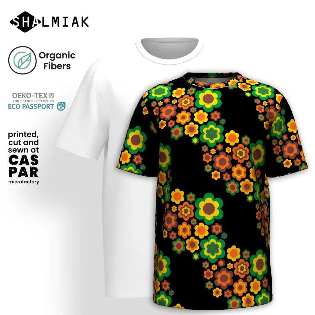 FLORA FOREVER retro - Organic Cotton T-Shirt | SHALMIAK