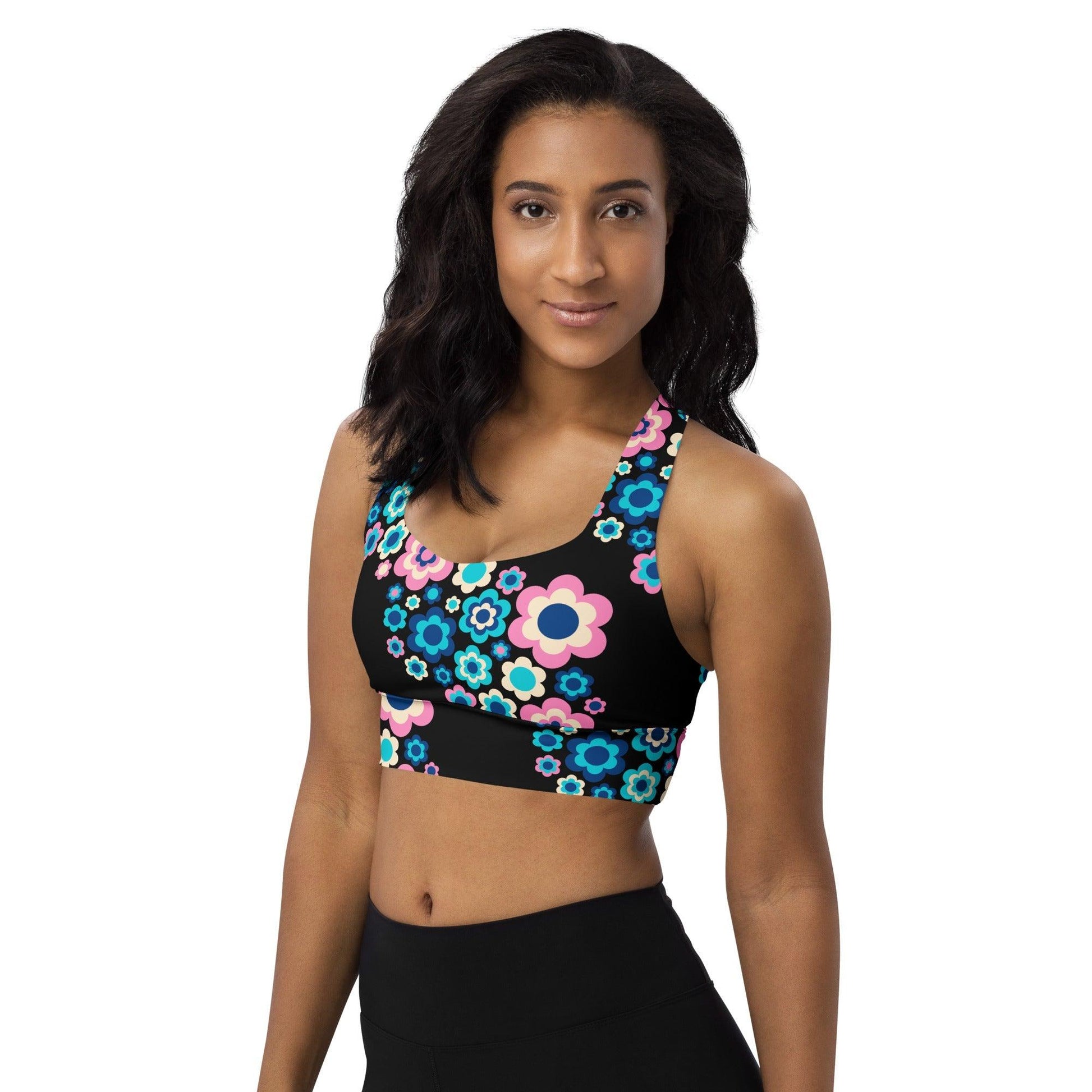 Sports Bra - FLORA FOREVER sweet | SHALMIAK