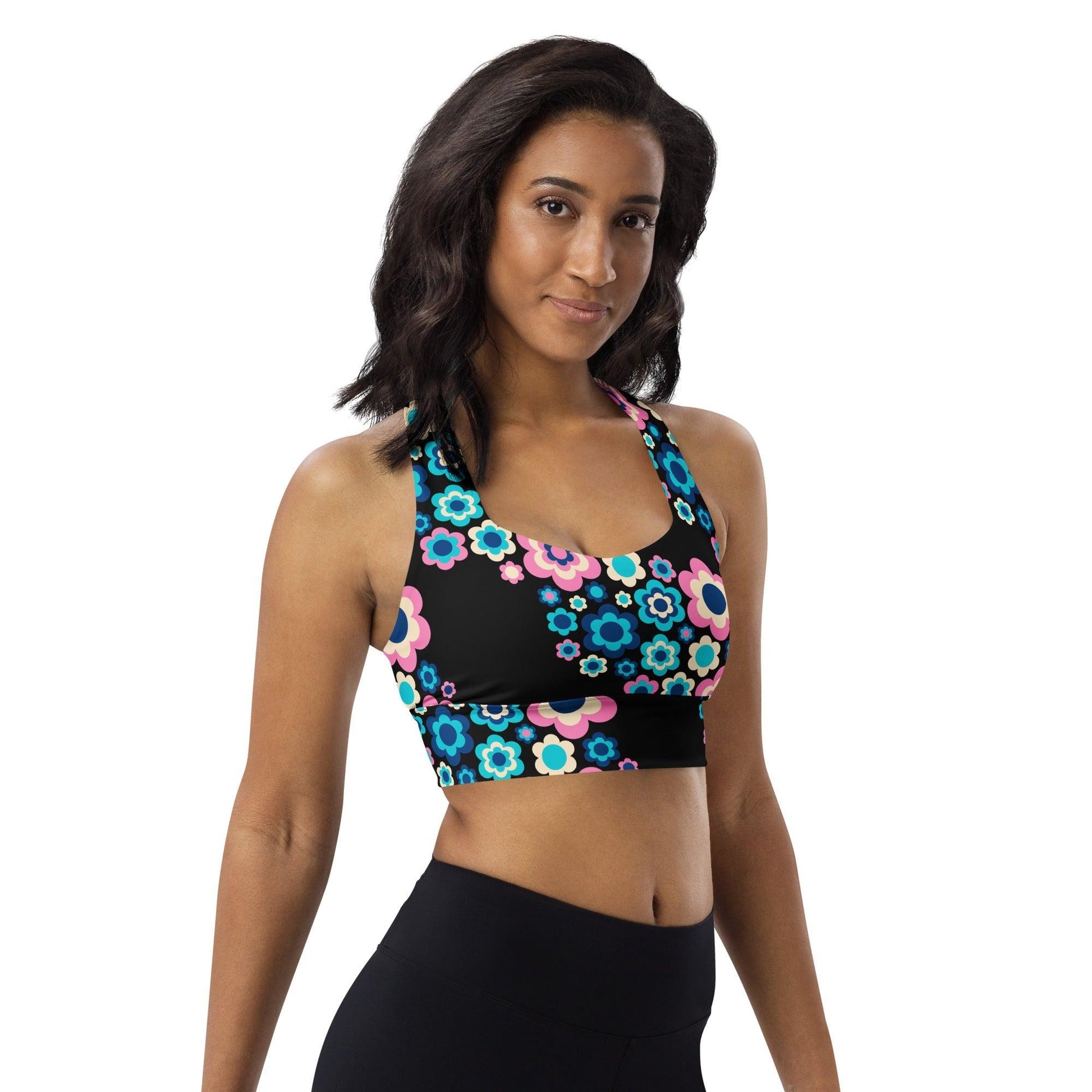 Sports Bra - FLORA FOREVER sweet | SHALMIAK
