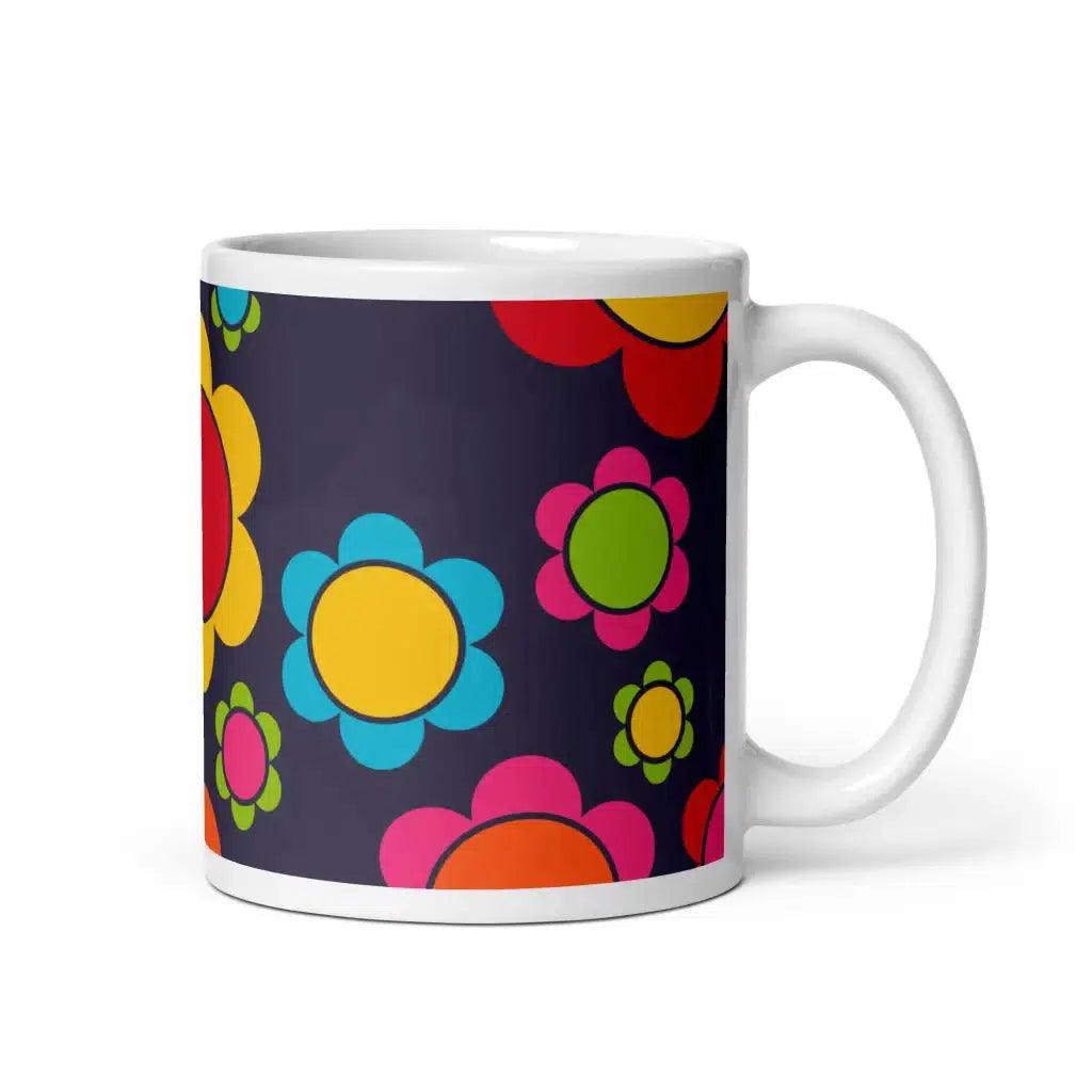 FLORA PEACE darkblue - Mug