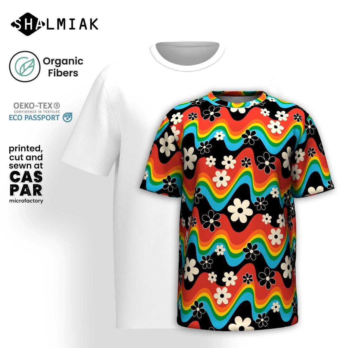 FLORA RAVE - Organic Cotton T-Shirt | SHALMIAK