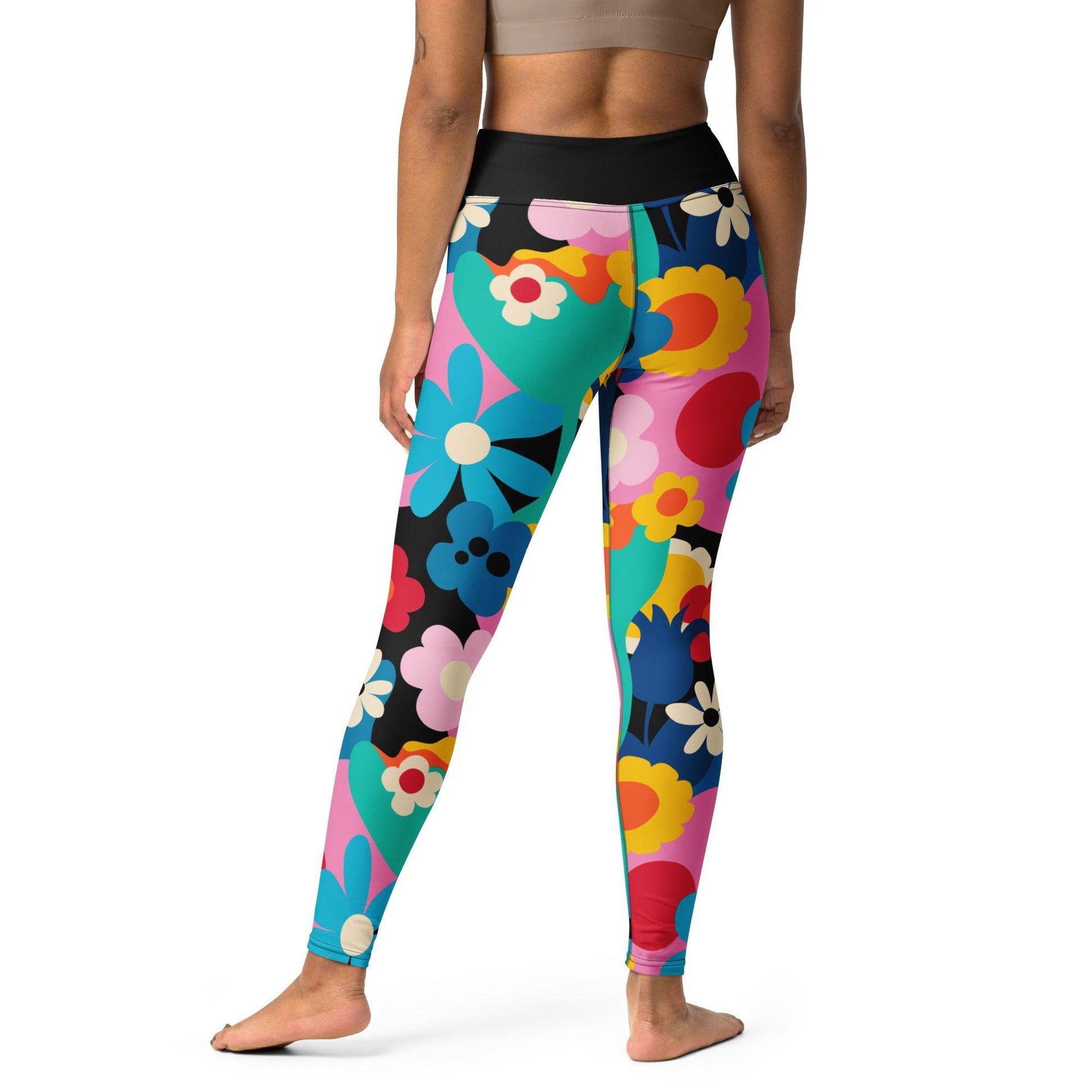 FLORALEI -2- Yoga Leggings | SHALMIAK