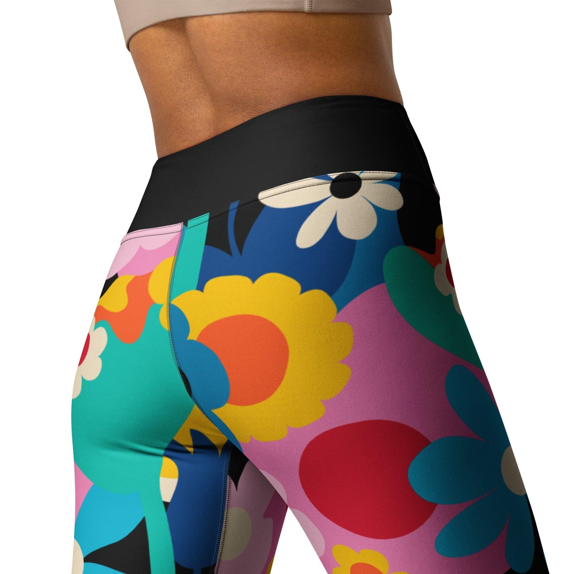 FLORALEI -2- Yoga Leggings | SHALMIAK