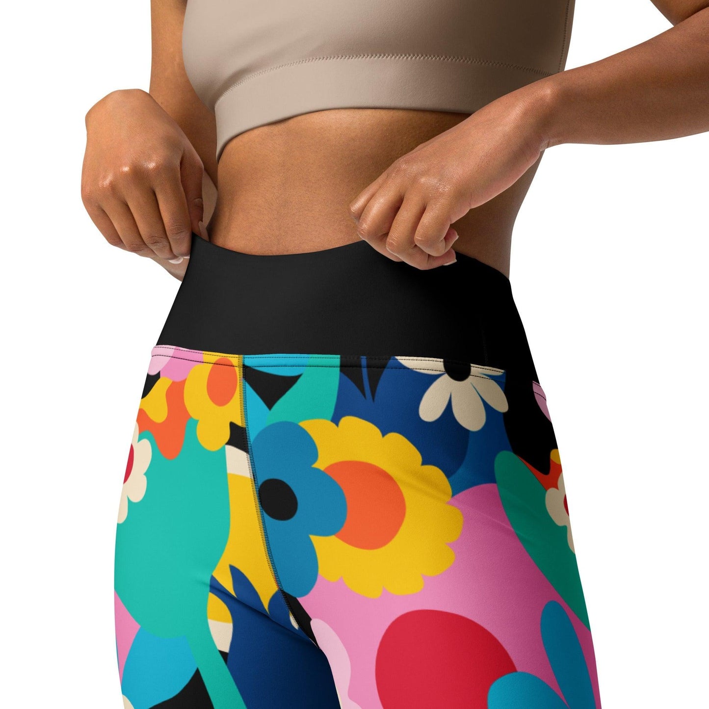 FLORALEI -2- Yoga Leggings | SHALMIAK