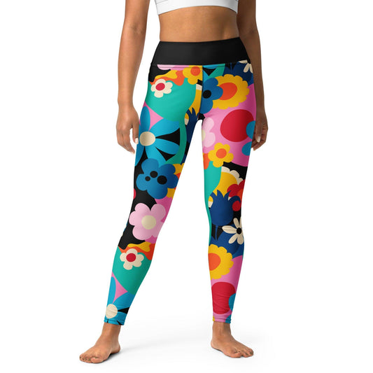 FLORALEI -2- Yoga Leggings | SHALMIAK