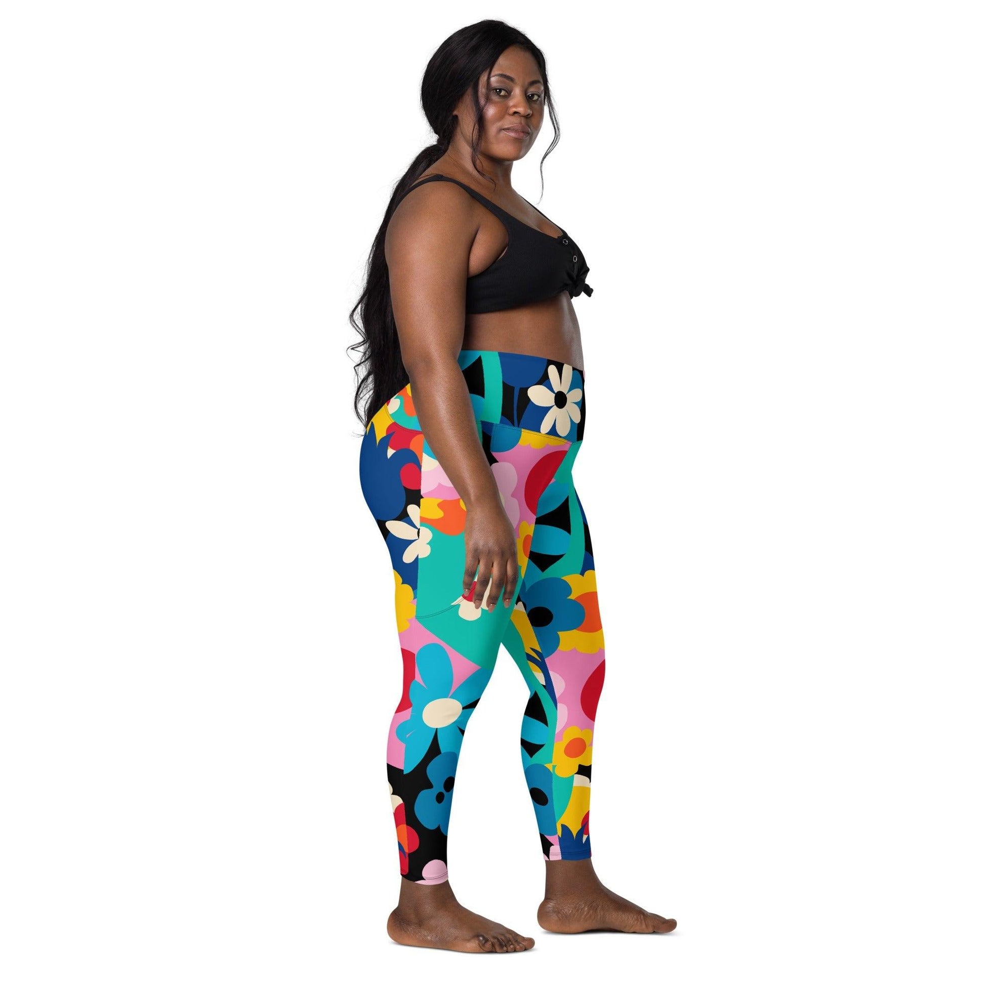 FLORALEI - Leggings With Pockets | SHALMIAK