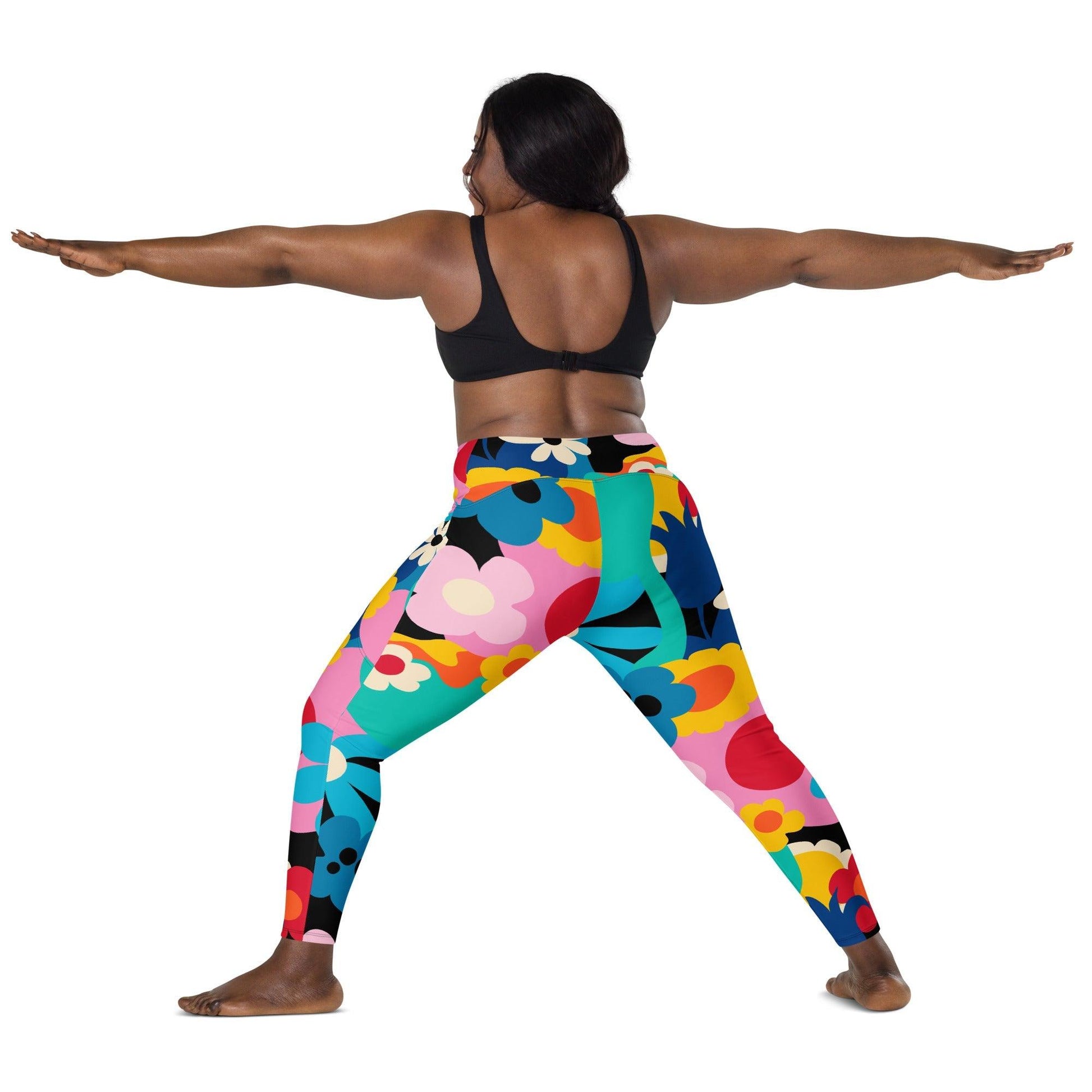 FLORALEI - Leggings With Pockets | SHALMIAK