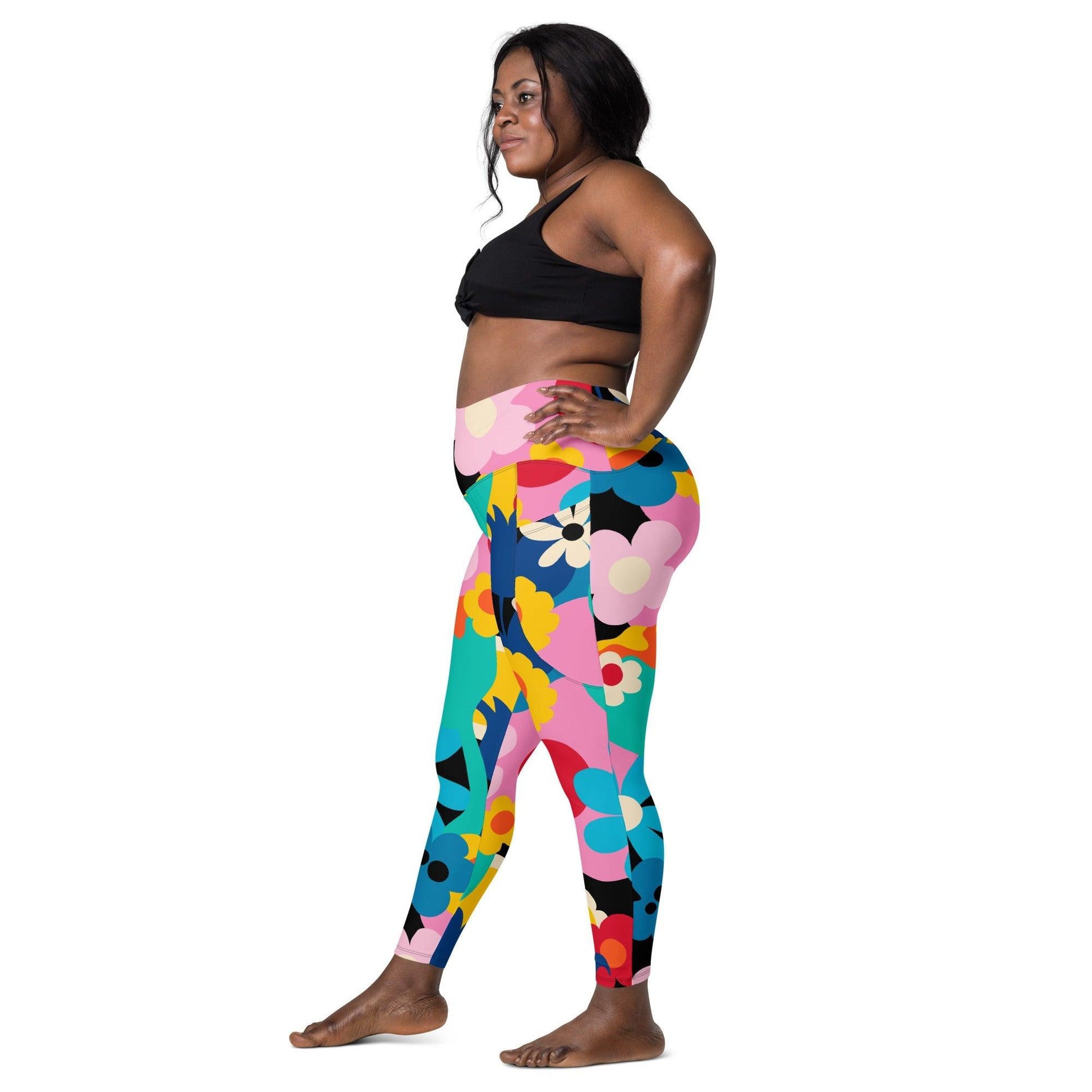 FLORALEI - Leggings With Pockets | SHALMIAK