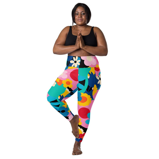 FLORALEI - Leggings With Pockets | SHALMIAK