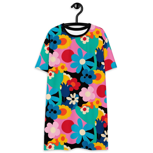 FLORALEI - T-Shirt Dress | SHALMIAK