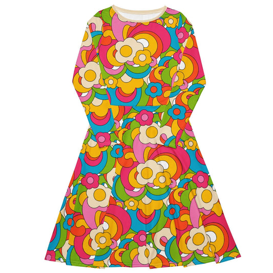 FLORENCE happy - Midi Dress With Pockets | SHALMIAK