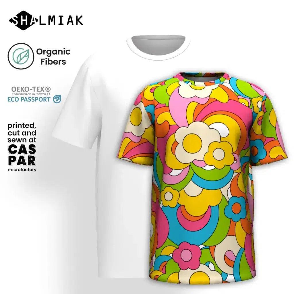 FLORENCE happy - Organic Cotton T-Shirt | SHALMIAK
