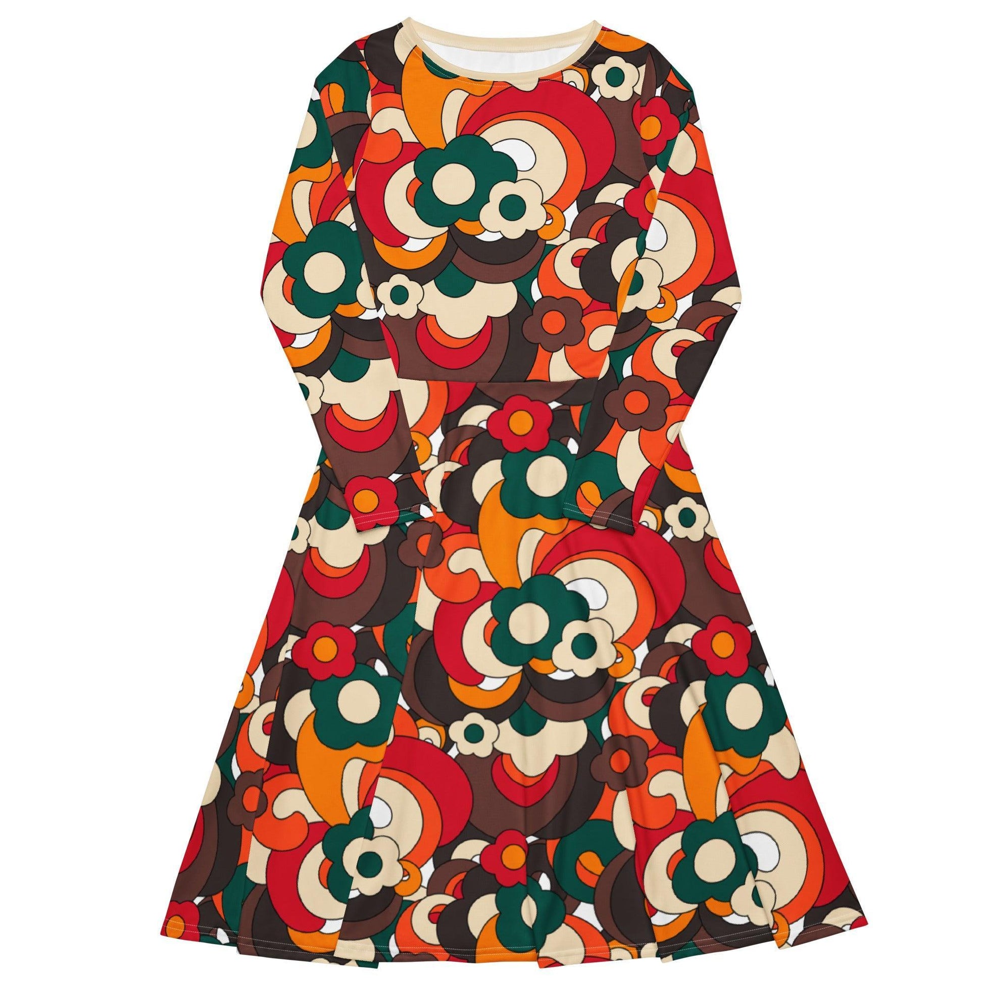 FLORENCE retro - Midi Dress With Pockets | SHALMIAK