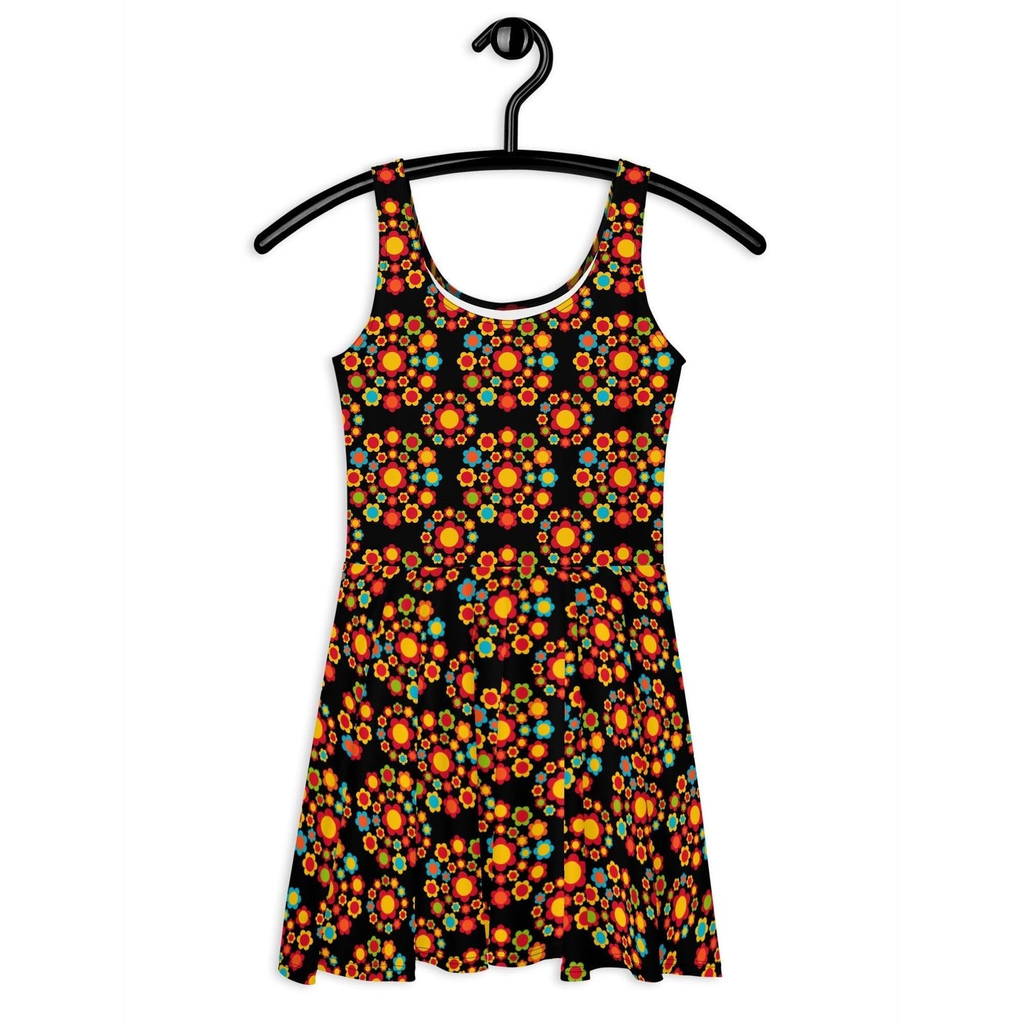 FLOWERSHOP color - Skater Dress | SHALMIAK