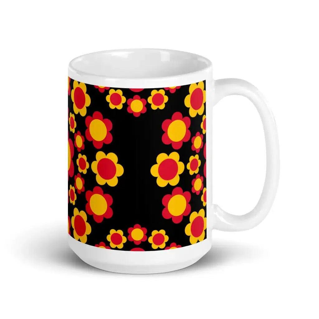 FLOWERSHOP red yellow - Mug | SHALMIAK