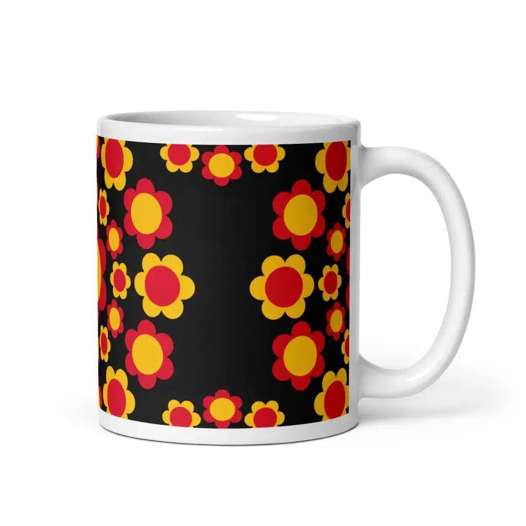 FLOWERSHOP red yellow - Mug | SHALMIAK