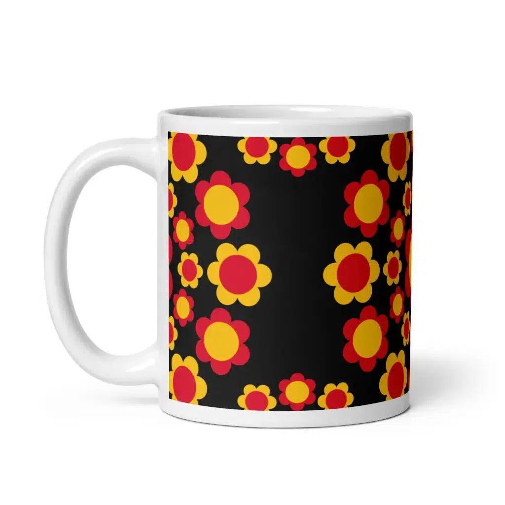 FLOWERSHOP red yellow - Mug | SHALMIAK