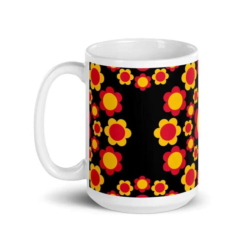 FLOWERSHOP red yellow - Mug | SHALMIAK