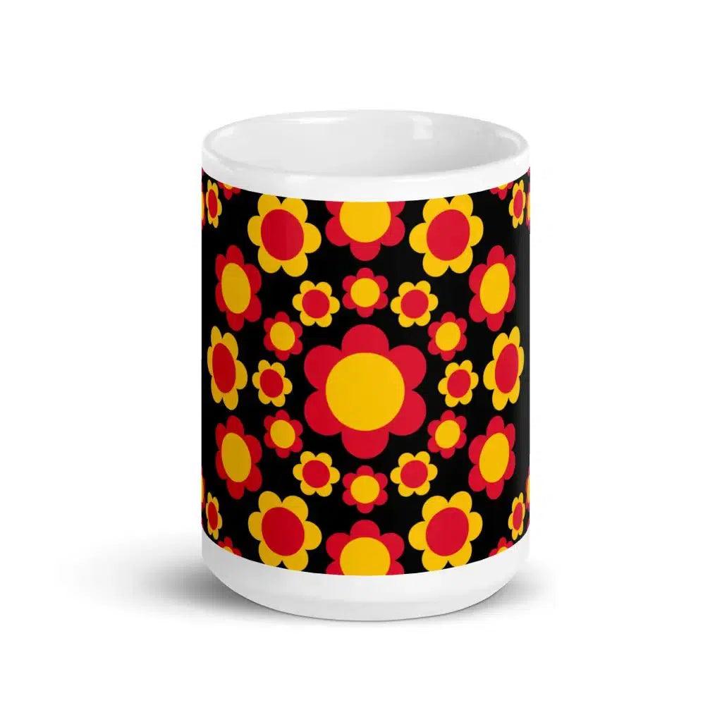 FLOWERSHOP red yellow - Mug | SHALMIAK