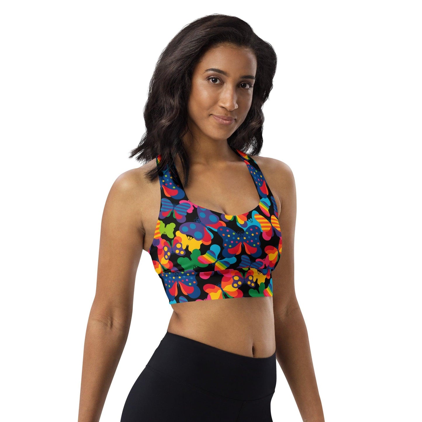 Sports Bra - FLYRAVE black | SHALMIAK