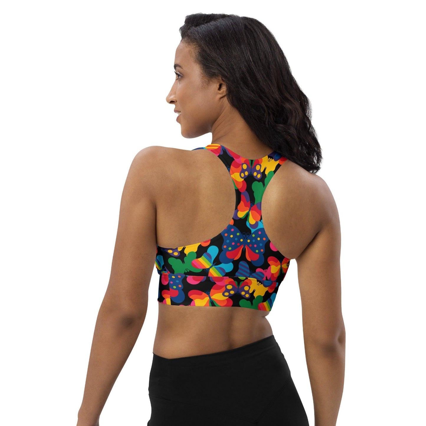 Sports Bra - FLYRAVE black | SHALMIAK