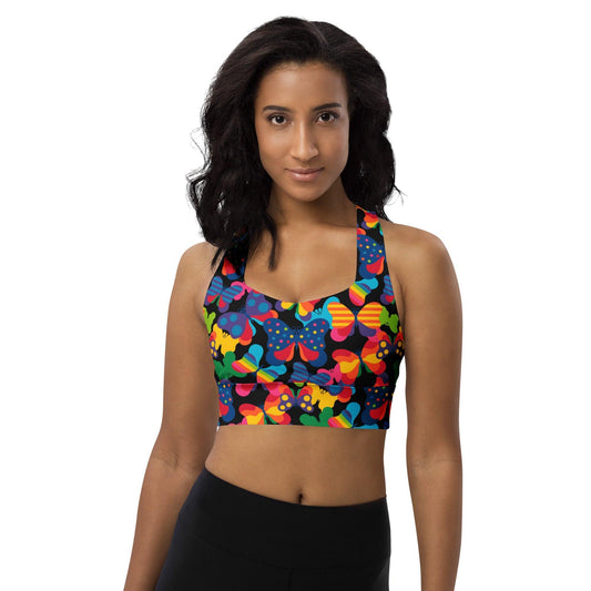 Sports Bra - FLYRAVE black | SHALMIAK