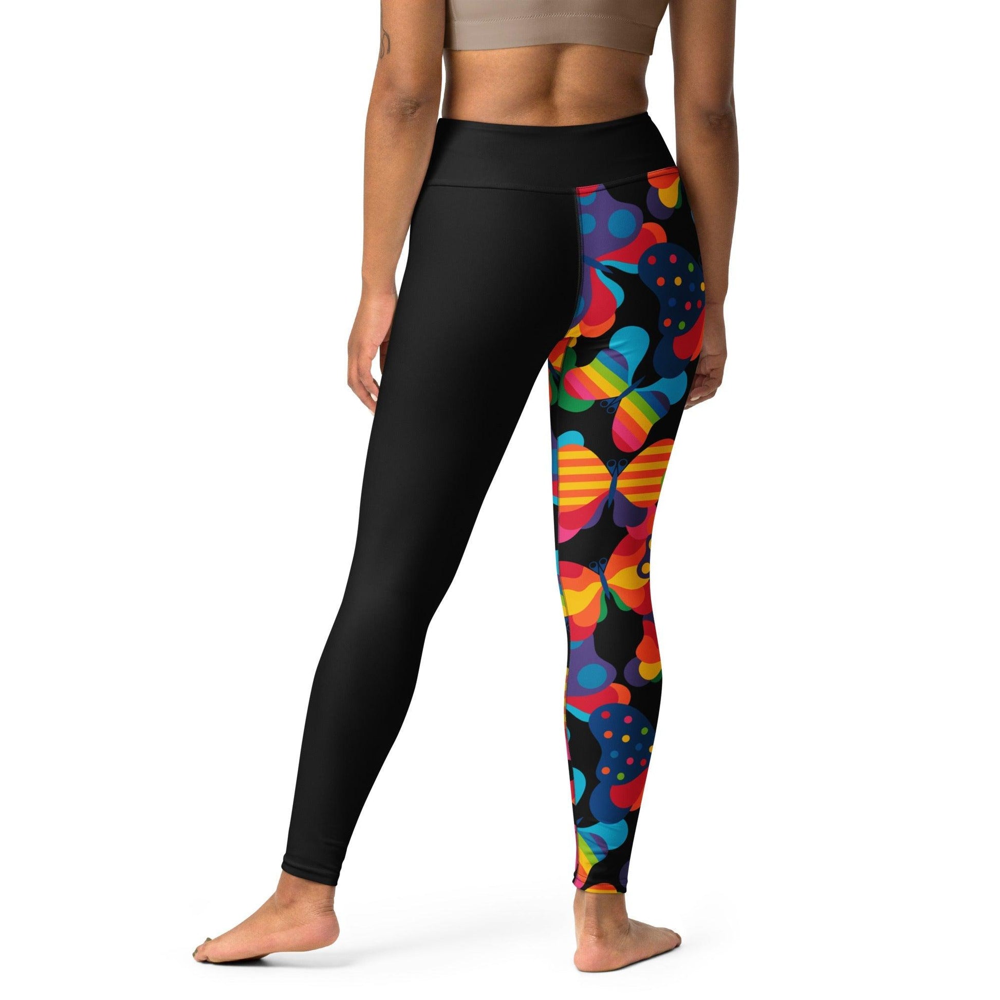 FLYRAVE black - Yoga Leggings | SHALMIAK