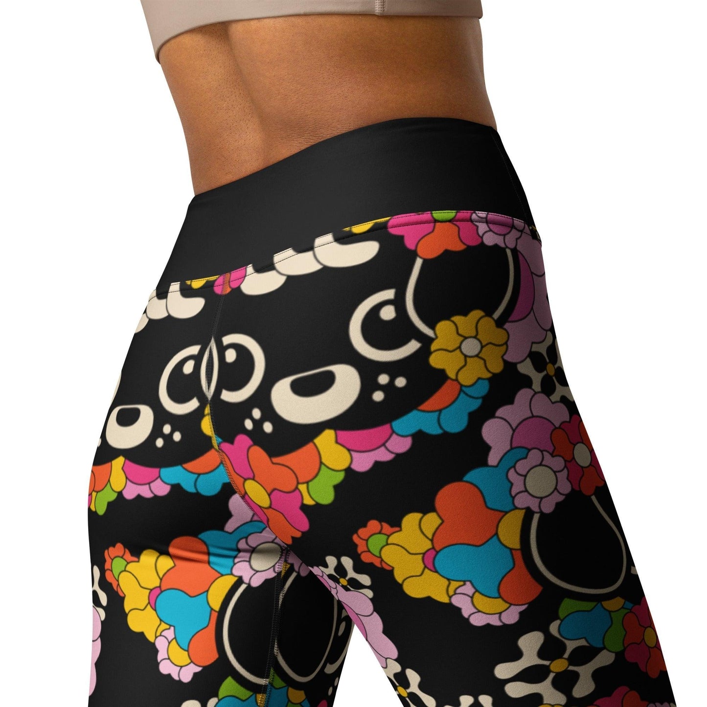 FUNKYPUP black -2- Yoga Leggings | SHALMIAK
