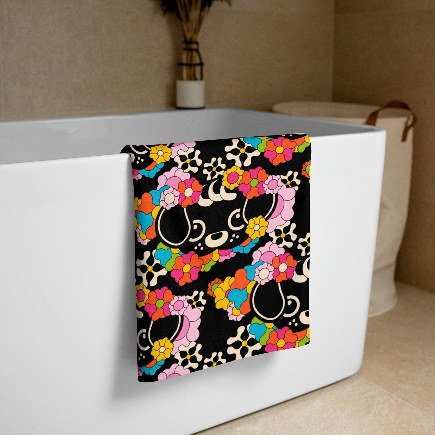 FUNKYPUP black - Towel | SHALMIAK