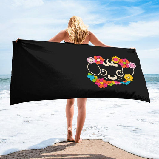 FUNKYPUP black (just pup) - Towel | SHALMIAK