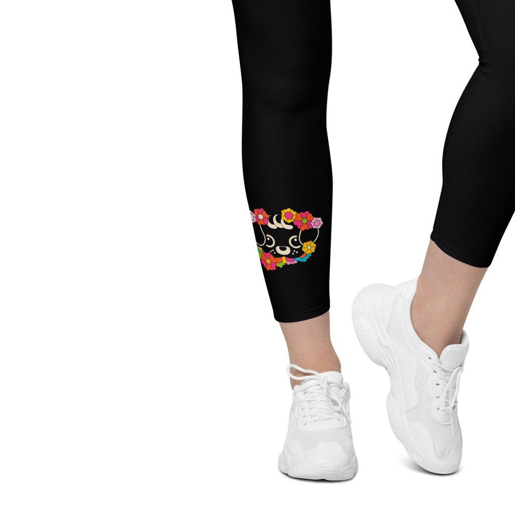 FUNKYPUP in black - Leggings With Pockets | SHALMIAK