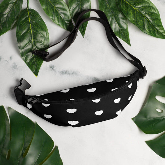 Fanny Pack - HERTTAHOUND HEARTS bw | SHALMIAK