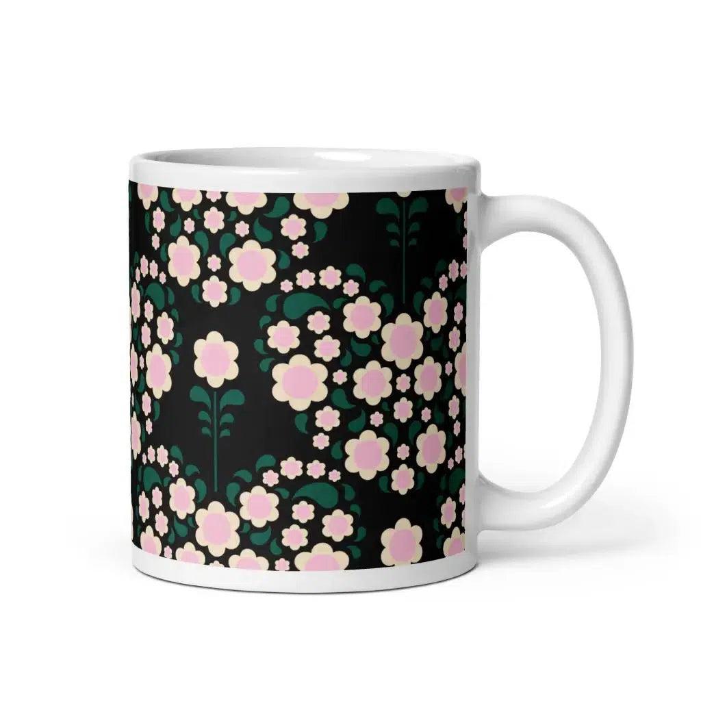 HEARTBEAT pink black - Mug