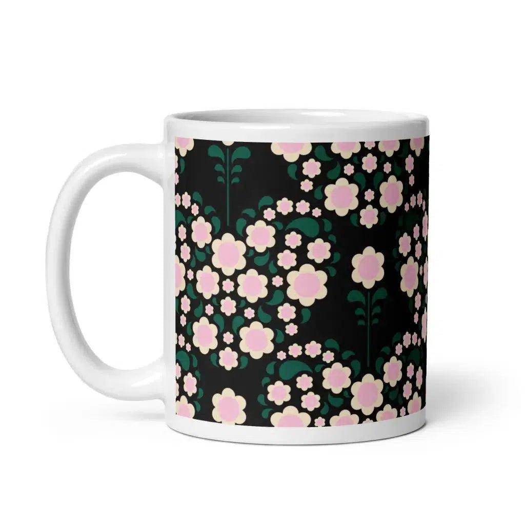 HEARTBEAT pink black - Mug