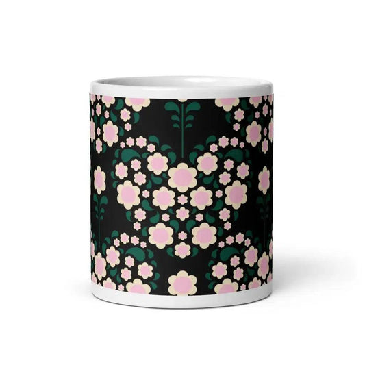 HEARTBEAT pink black - Mug | SHALMIAK