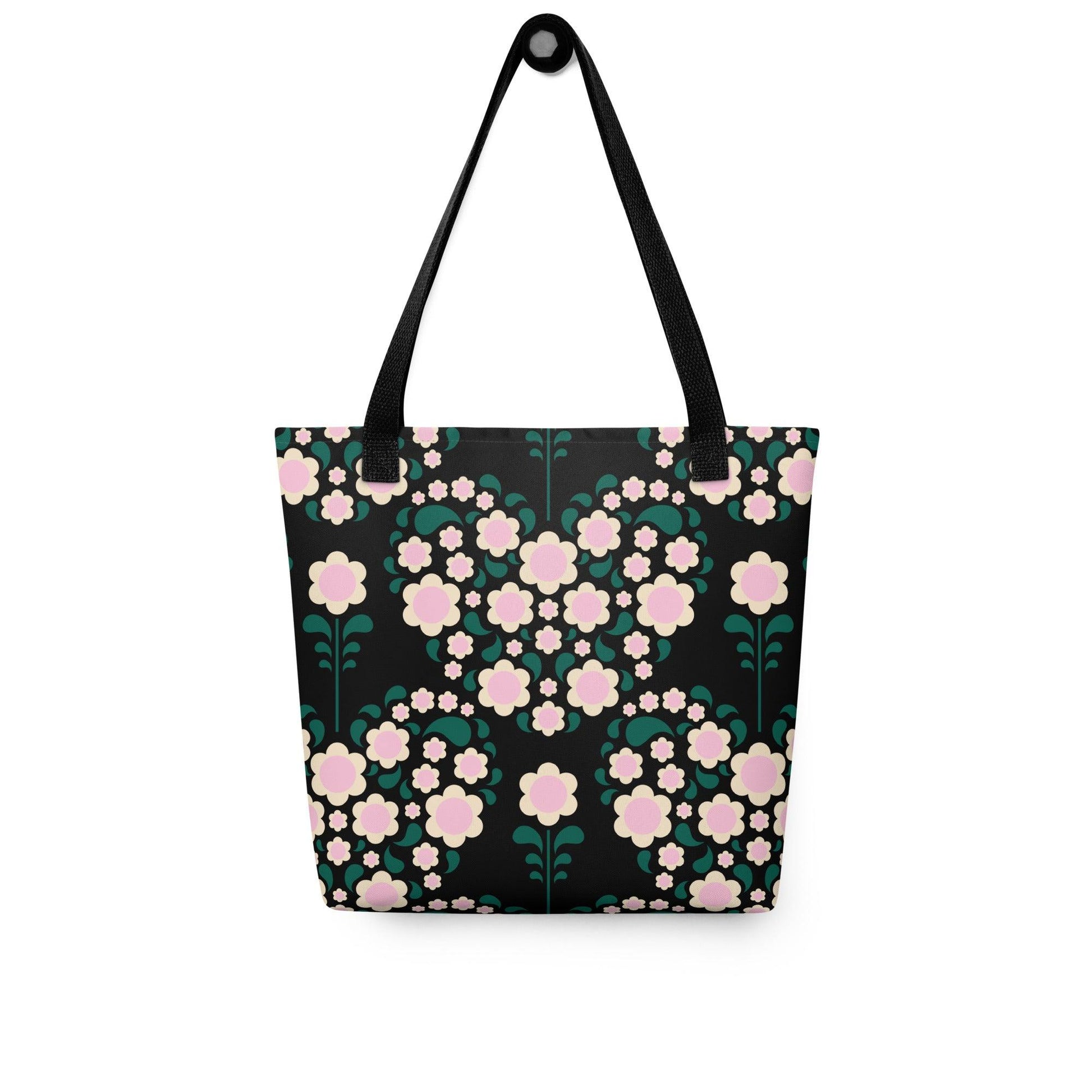 HEARTBEAT pink black - Tote Bag | SHALMIAK