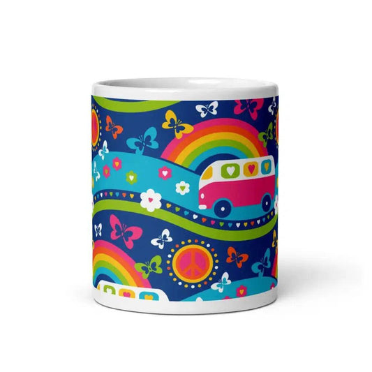 HIPPIE DAY pastel - Mug | SHALMIAK