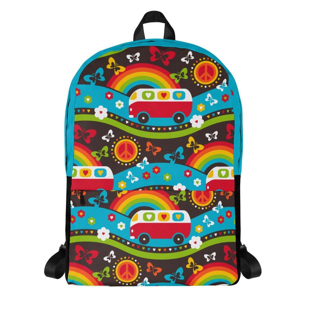 HIPPIE DAY rainbow - Backpack | SHALMIAK