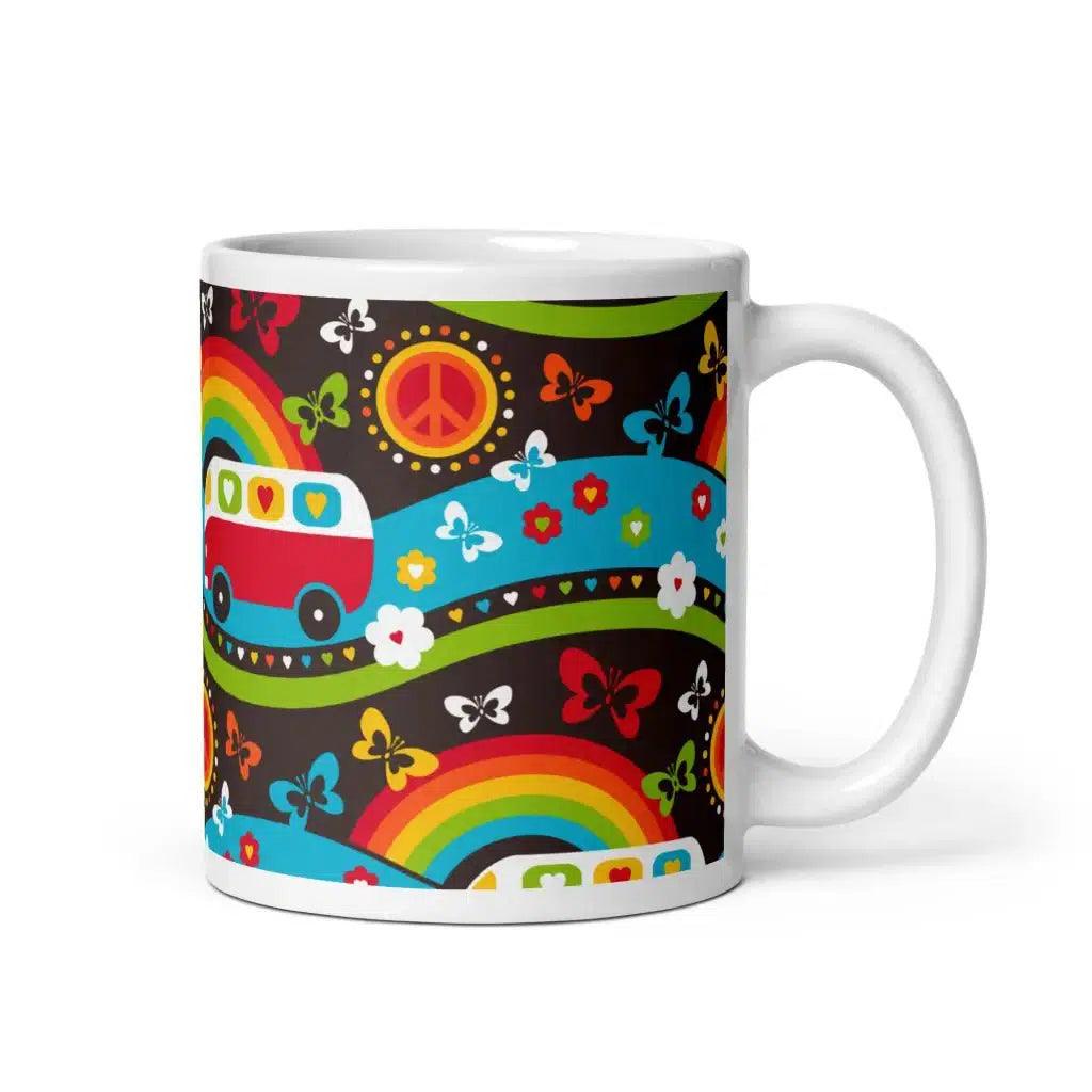 HIPPIE DAY rainbow - Mug | SHALMIAK