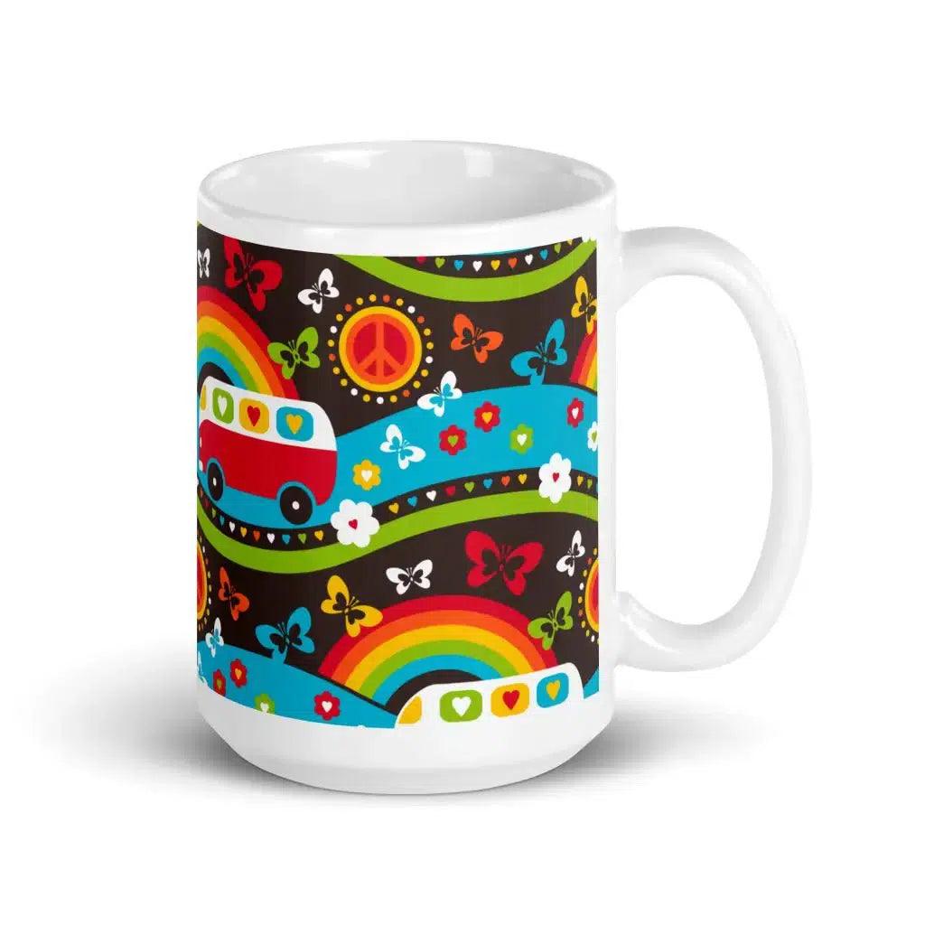 HIPPIE DAY rainbow - Mug | SHALMIAK