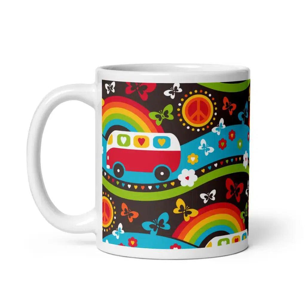 HIPPIE DAY rainbow - Mug | SHALMIAK