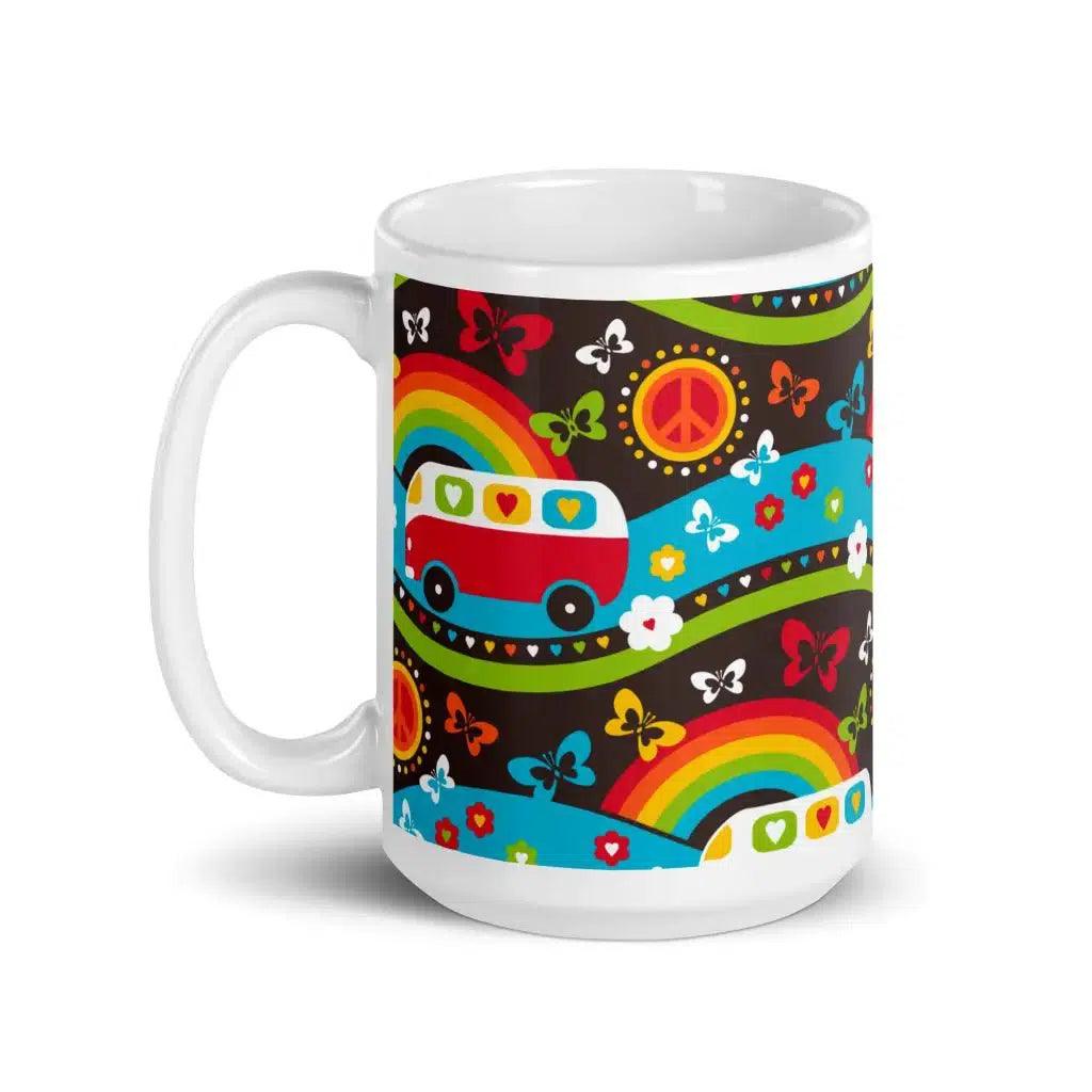 HIPPIE DAY rainbow - Mug | SHALMIAK