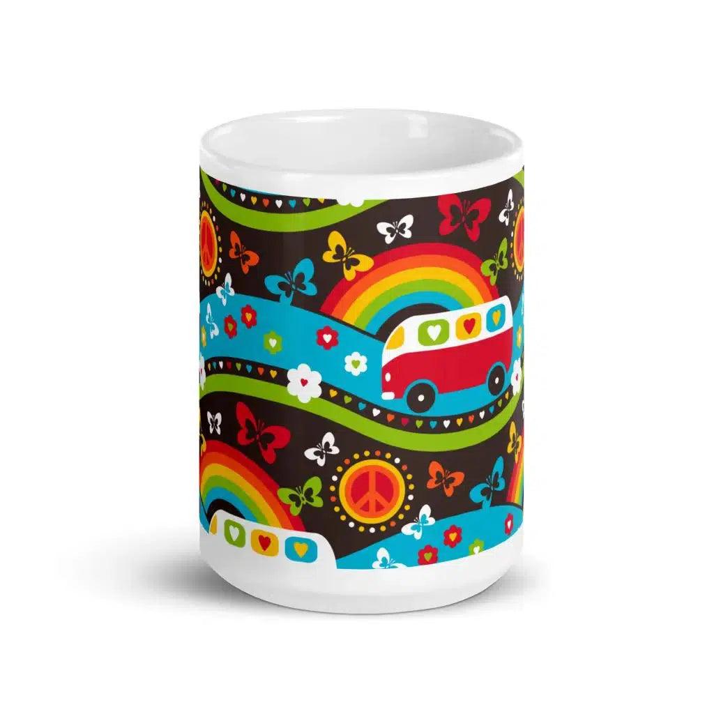 HIPPIE DAY rainbow - Mug | SHALMIAK