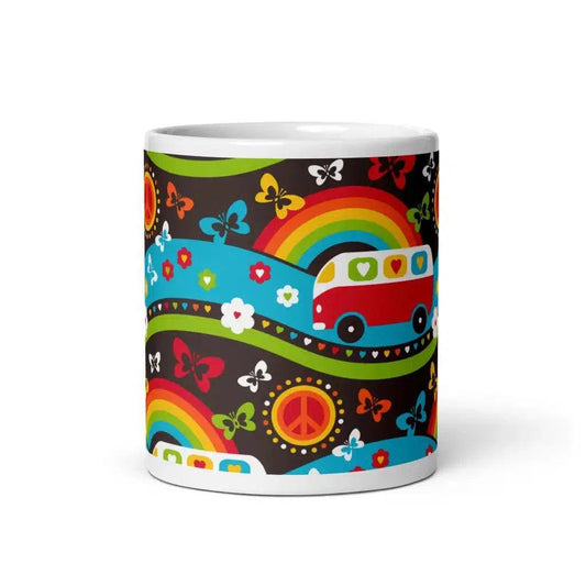 HIPPIE DAY rainbow - Mug | SHALMIAK
