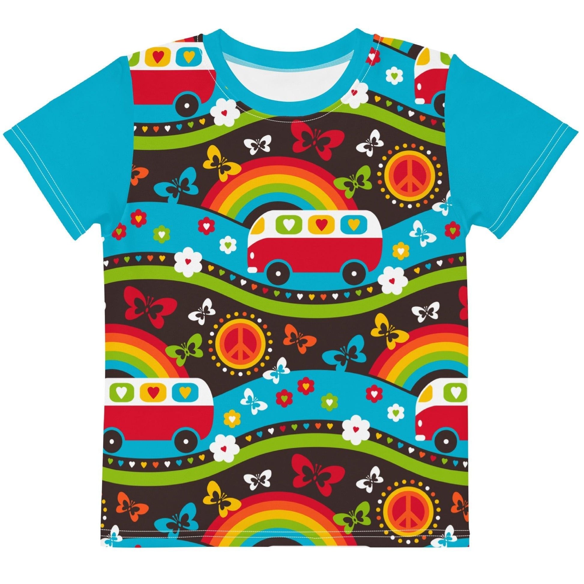 HIPPIE DAY rainbow - Kids' T-Shirt | SHALMIAK