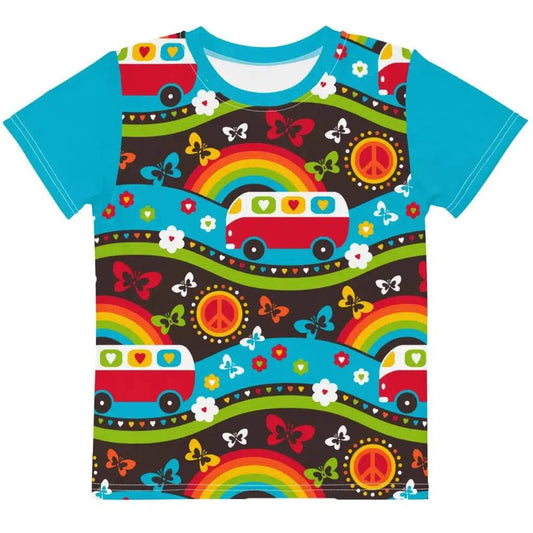 HIPPIE DAY rainbow - Kids' T-Shirt | SHALMIAK