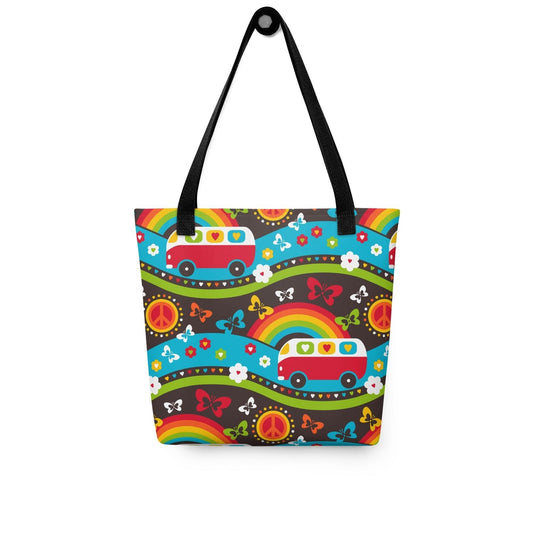 HIPPIE DAY rainbow - Tote Bag | SHALMIAK