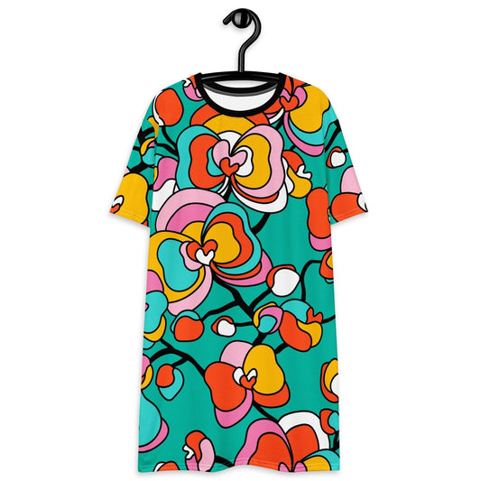 JUBILEE mint - T-Shirt Dress | SHALMIAK