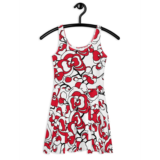 JUBILEE simply red - Skater Dress | SHALMIAK